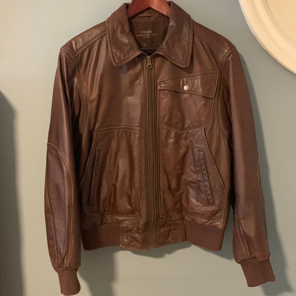 Fcuk Leather Jacket
